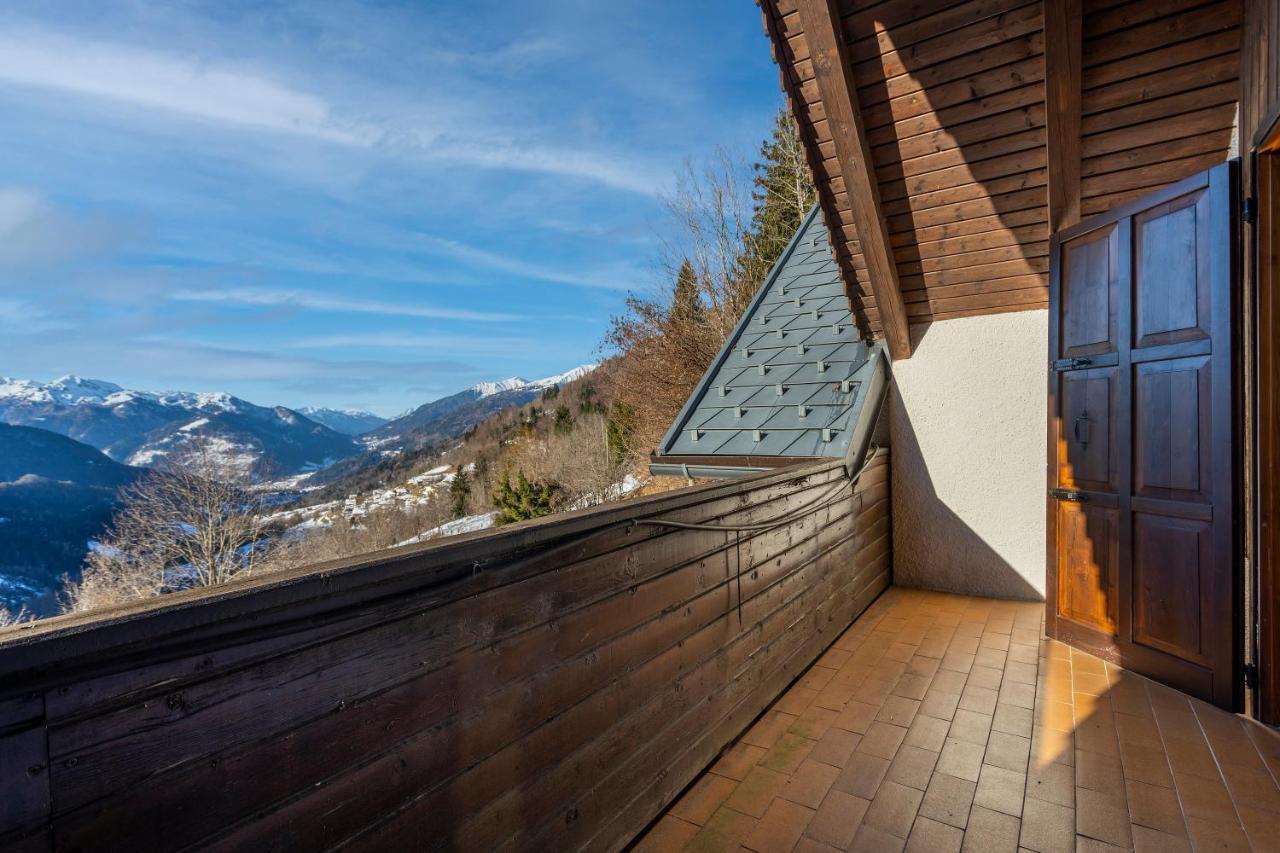 فيلا Panoramic House Carnia - Mountain View Apt With Parking And Terraces Ligosullo المظهر الخارجي الصورة