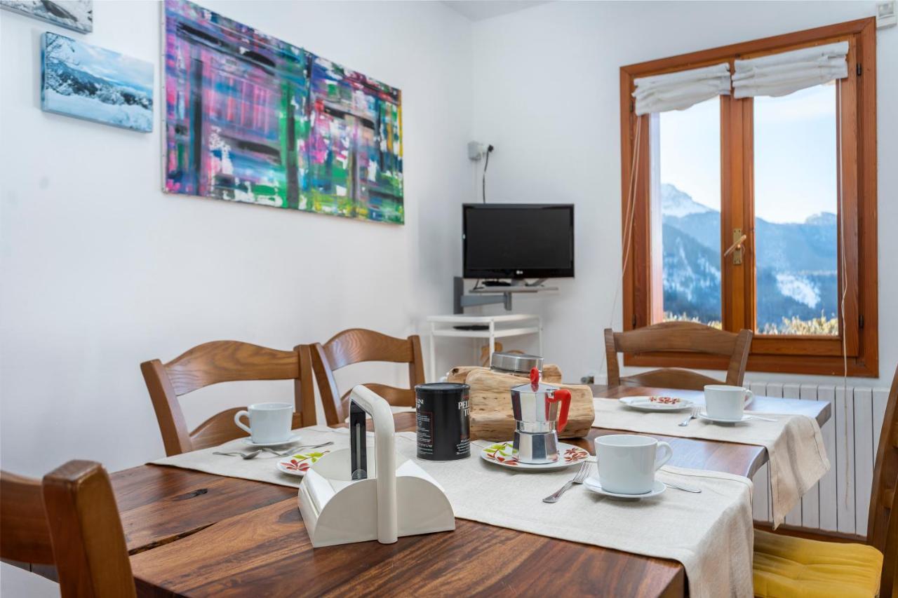 فيلا Panoramic House Carnia - Mountain View Apt With Parking And Terraces Ligosullo المظهر الخارجي الصورة