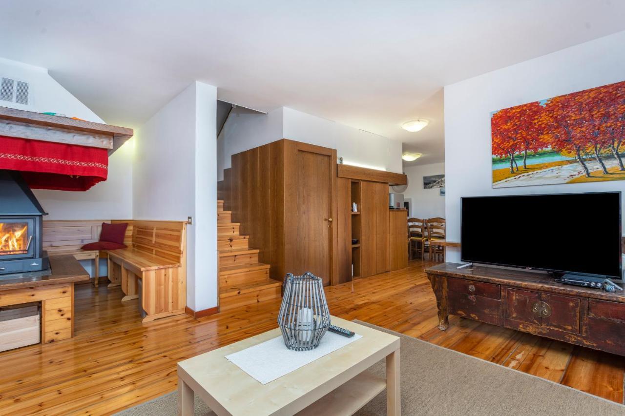 فيلا Panoramic House Carnia - Mountain View Apt With Parking And Terraces Ligosullo المظهر الخارجي الصورة